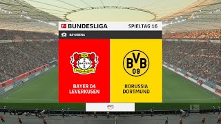 FIFA 23 Das Topspiel der Runde: Bayer 04 Leverkusen gegen Borussia Dortmund   Full Match Gameplay PC