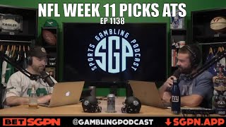NFL Predictions Week 11 - NFL Gambling Podcast - NFL Week 11 Picks ATS - Free NFL Picks Today