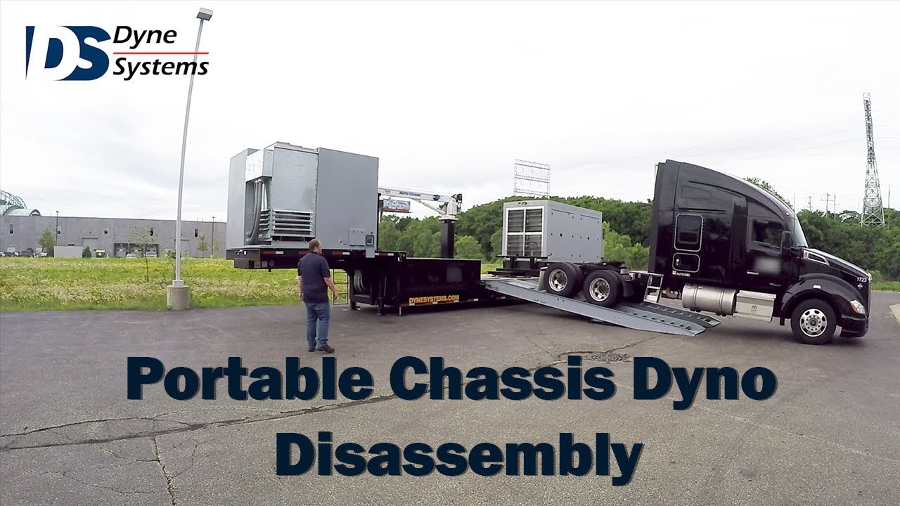 Portable Chassis Dynamometer Td 24 Ac T Disassembly Youtube