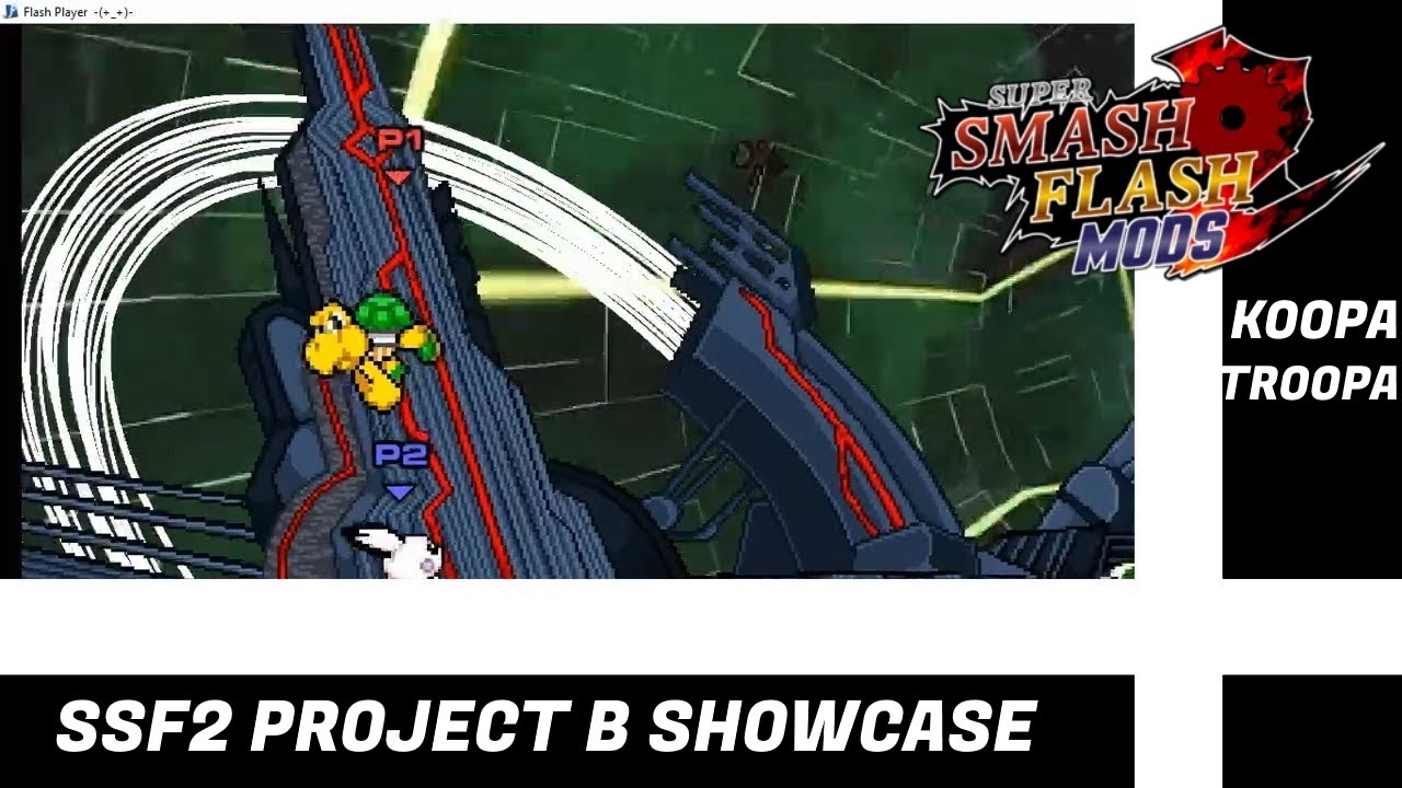 SSF2 Project B: Koopa Troopa Showcase - YouTube