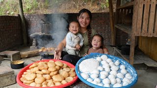 How to make donuts with your children and sell them at the market