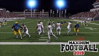 Doug Flutie Maximum Football 2019 Gameplay