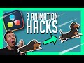 3 Easy Tricks for Cartoon Animation in Resolve! - Blackmagic Fusion Tutorial (Wiener Cannon Tut)