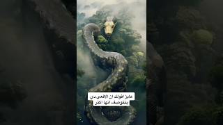 تم تحديد مكان اكبر أفعي في العالم 😱😱👉🏻