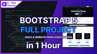 create website by only bootstrap full tutorial