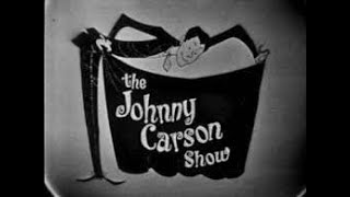 The Johnny Carson Show "Dillinger The Mental Wizard" 1955