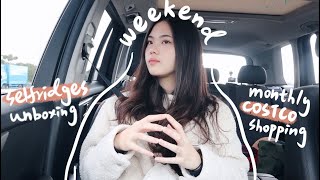 weekend vlog / 去costco補貨、selfridges開箱、信義韓國展 、久違的假日🛒