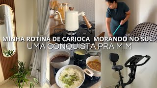 UMA NOVIDADE  🤩/ LIMPEZA DA CASA / COMPREI ENXOVAIS NOVOS PARA COZINHA DO APÊ