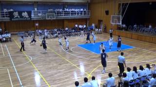 京北vs日本学園(1Q)高校バスケ 2015 インターハイ東京都予選決勝リーグ1日目