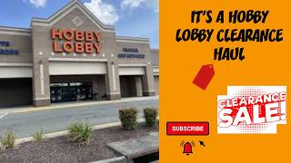HOBBY LOBBY CLEARANCE HAUL | ORANGE TICKET ALERT | CLEARANCE CRAFTS | STICKERS | PAPER | HOME DECOR