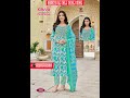 kavya pashmina vol 8 cotton with embroidered kurti pant with dupatta suits