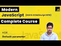Default Parameter in Javascript | ES6 in Hindi - 4 #javascript #reactjs