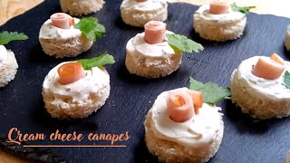 Delicious Cream Cheese Canapes