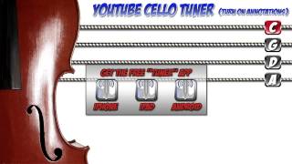 YOUTUBE CELLO TUNER