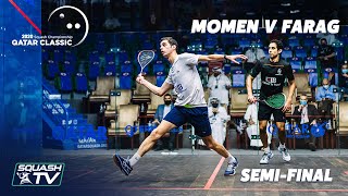 Squash: Momen v Farag - Qatar Classic 2020 - Semi-Final Highlights