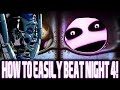 How To Easily Beat Night 4! | FNAF: Sister Location | Springlock Suit Puzzle Made Easy!