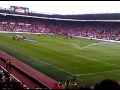 pompey fans greet players against scum