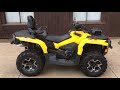 sold 2014 can am outlander max 800r xt 457 miles