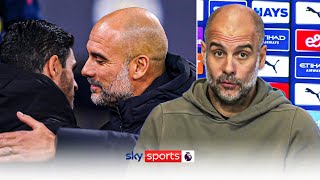 'It's NOT over' | Pep Guardiola on the PL title race 🏆