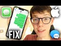 How To Fix iPhone Sending Green Messages - Full Guide