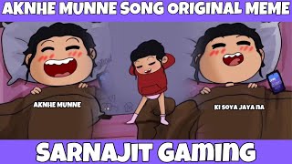 Ankhe Munde Song | Soya china Meme | Ankhe Munde To Jane Kise Dhunde Ki Soya Jaye Na Cartoon Meme