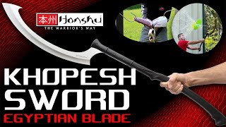 BUDK: The Honshu Khopesh - Modernizing the Egyptian sword!