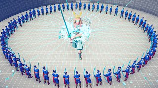 CIRCLE ICE ARCHER vs EVERY UNIT - Totally Accurate Battle Simulator TABS