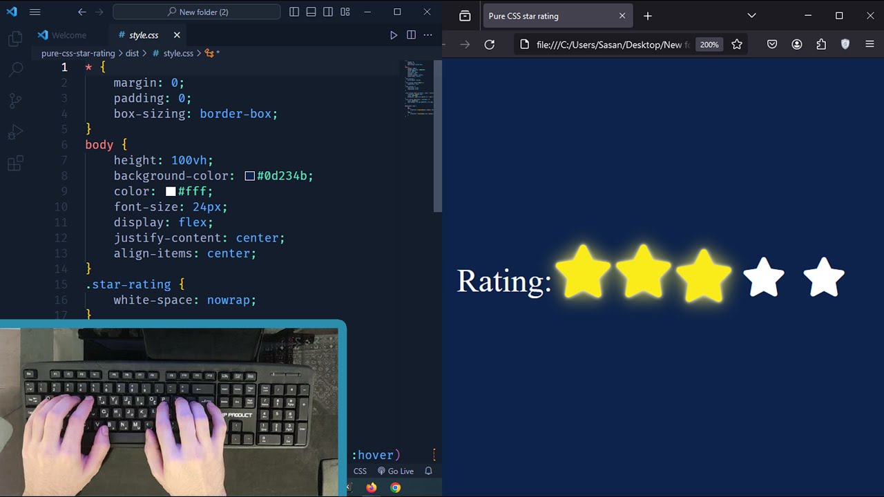 Creating Stylish Star Ratings With Html And Css Web Development