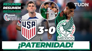Resumen y goles | Estados Unidos 3-0 México | CONCACAF Nations League - SEMIFINAL | TUDN