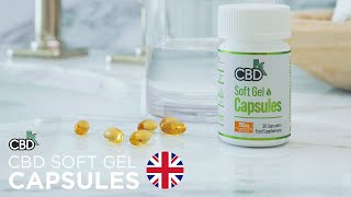 CBDfx CBD (Cannabis Oil) Soft Gel Capsules, Best in the UK