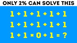 9 Math Riddles That'll Stump Even Your Smartest Friends