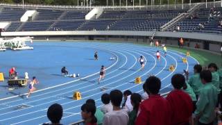 2014年東京都中学校支部対抗陸上競技選手権 2年男子4x100mR決勝