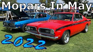 Mopars In May 2022 Car Show - Ontario, California