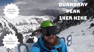 Colorado 14ers: Quandary Peak via Quandary Couloir Virtual Hike Trail Guide