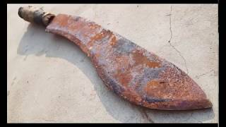 Rusted GREEK SWORD - Impossible RESTORATION