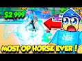 I Bought THE MOST OP ROBUX HORSE In Horse Race Simulator!!