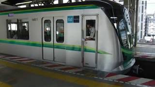 【テンポが少し早めの発車メロディ!!】 東京メトロ千代田線16000系16027F 各駅停車代々木上原行き 綾瀬駅発車!!