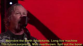 Spit out the bone - Metallica - Live in Berlin, 2019 - Lyrics