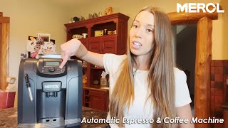 Customer Review of MEROL Automatic Espresso Coffee Machine ME-715