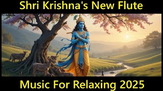 Shri Krishna's Flute: Relaxing  Music Deep Relaxing Music, Meditation Music, Calming  🔴Live 2025 7