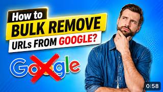 How to bulk remove urls from Google in 2026 ?