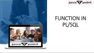 Functions in PLSQL in Hindi | SQL Tutorial l Javatpoint Hindi