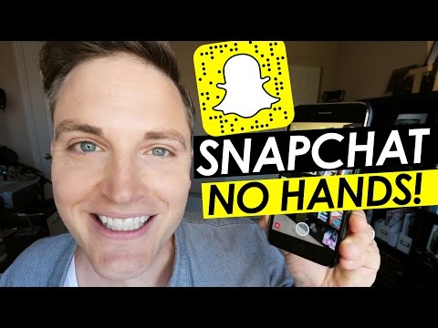 How to Snapchat with No Hands — Snapchat Tricks How to Snapchat with No Hands — Snapchat Tricks