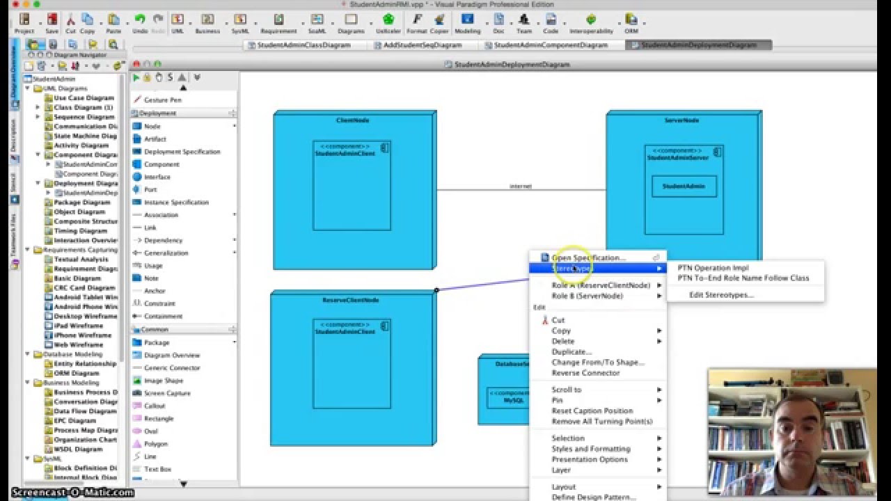 Studentadmindeploymentdiagram Youtube