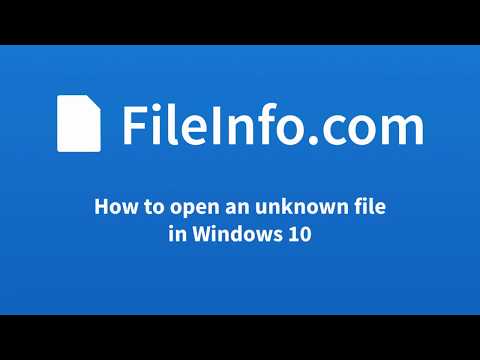 What is unknown file format?