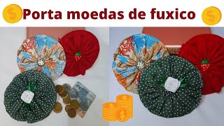 PORTA MOEDAS DE FUXICO