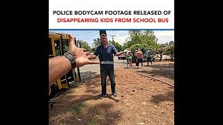 Part2 | All the children mysteriously disappeared from the bus🙀 Policeman released a bodycam footage