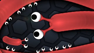 Slither.io New Slug Skin Party In Slitherio! (Slitherio Epic Trolling Moments)