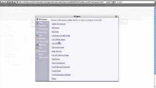 Creating Navigation in Wikispaces