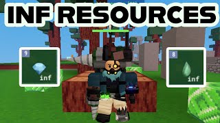 The NEW DRILL KIT Gives INF Resources?!?!🔥📙 Roblox BedWars